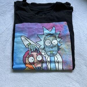 Large Rick and Morty graphic tee